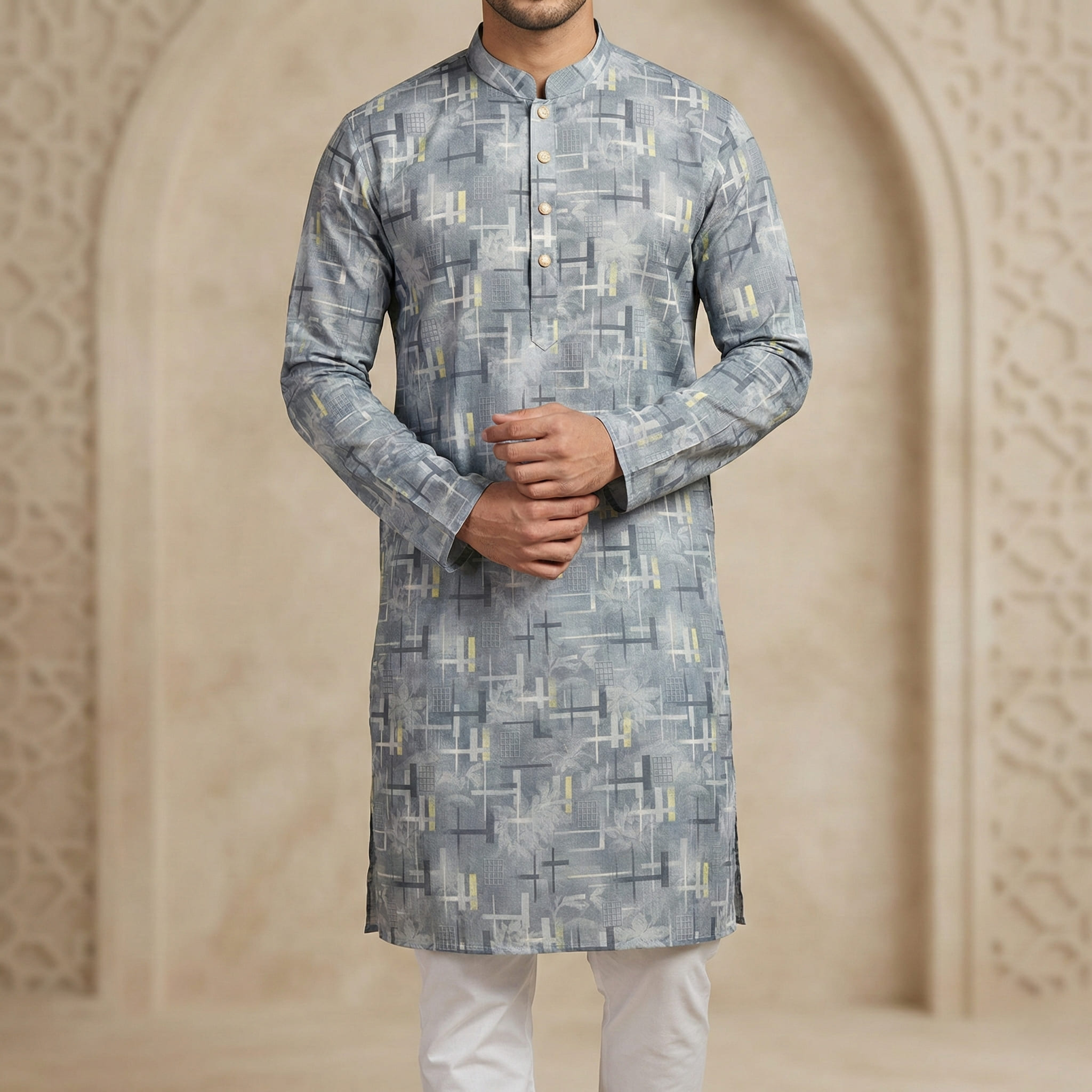 Men's Cotton luxury Punjabi-12849